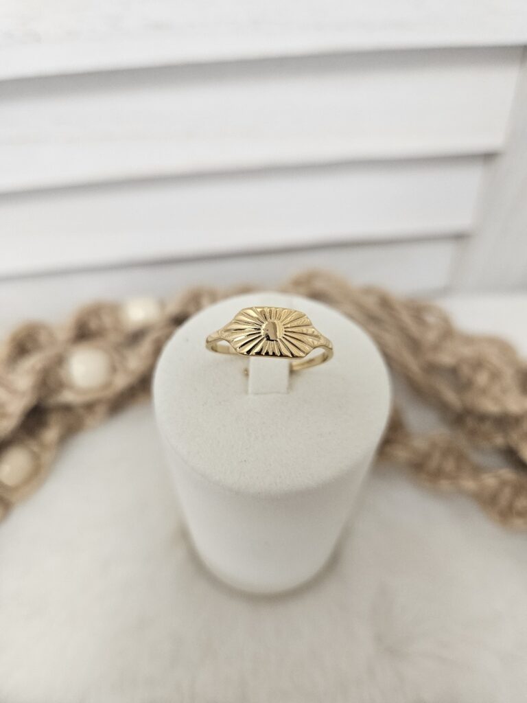 Bague Soleil Dorée