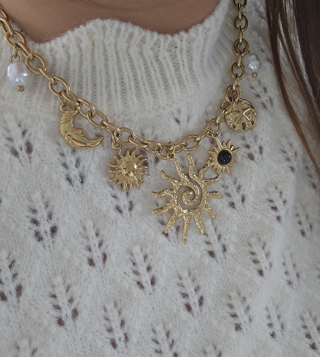 Collier Eclipse Solaire