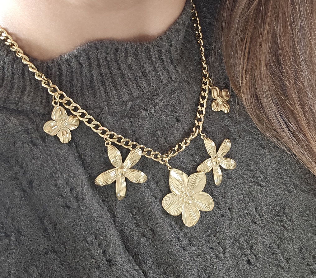 Collier Jardin Doté - Fleur