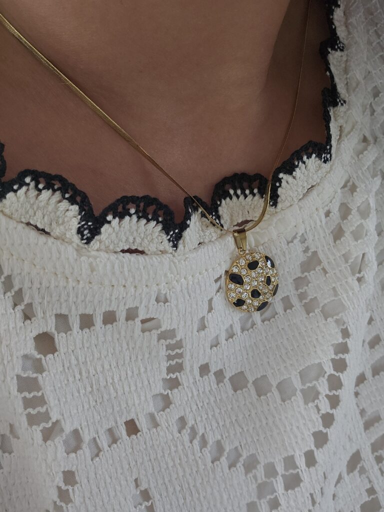 Collier Eclat Léopard