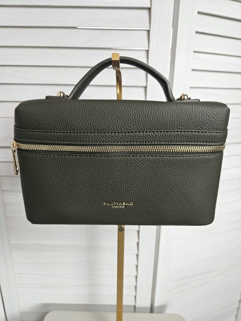 Sac vanity Flora et Co marron