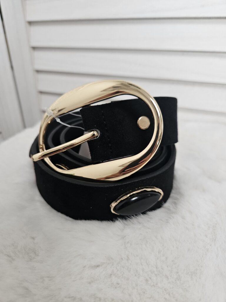 Ceinture effet suédine