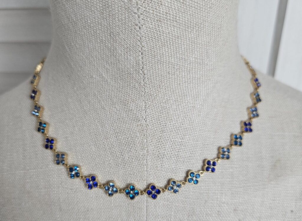 Collier Fleurs Azur