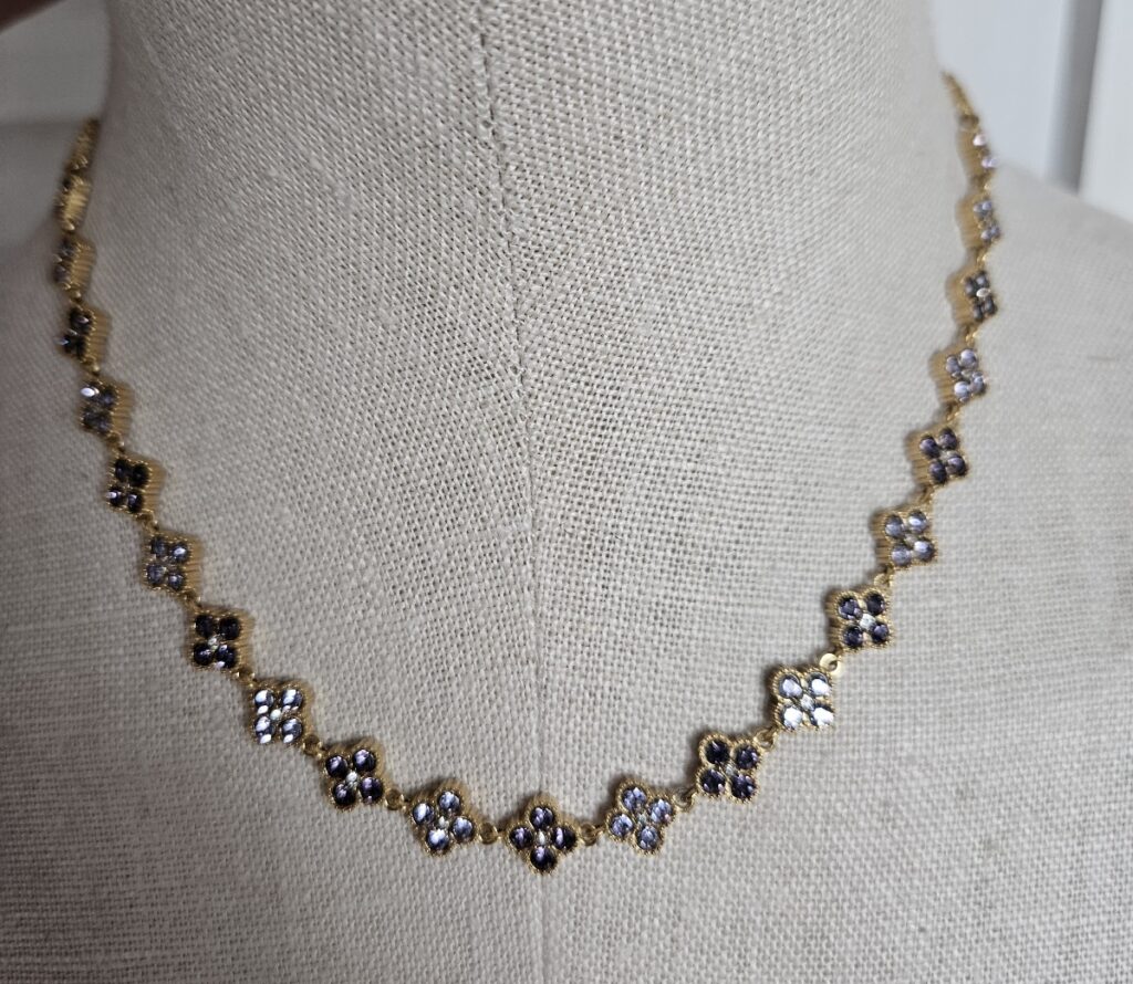 Collier Fleurs Lilas