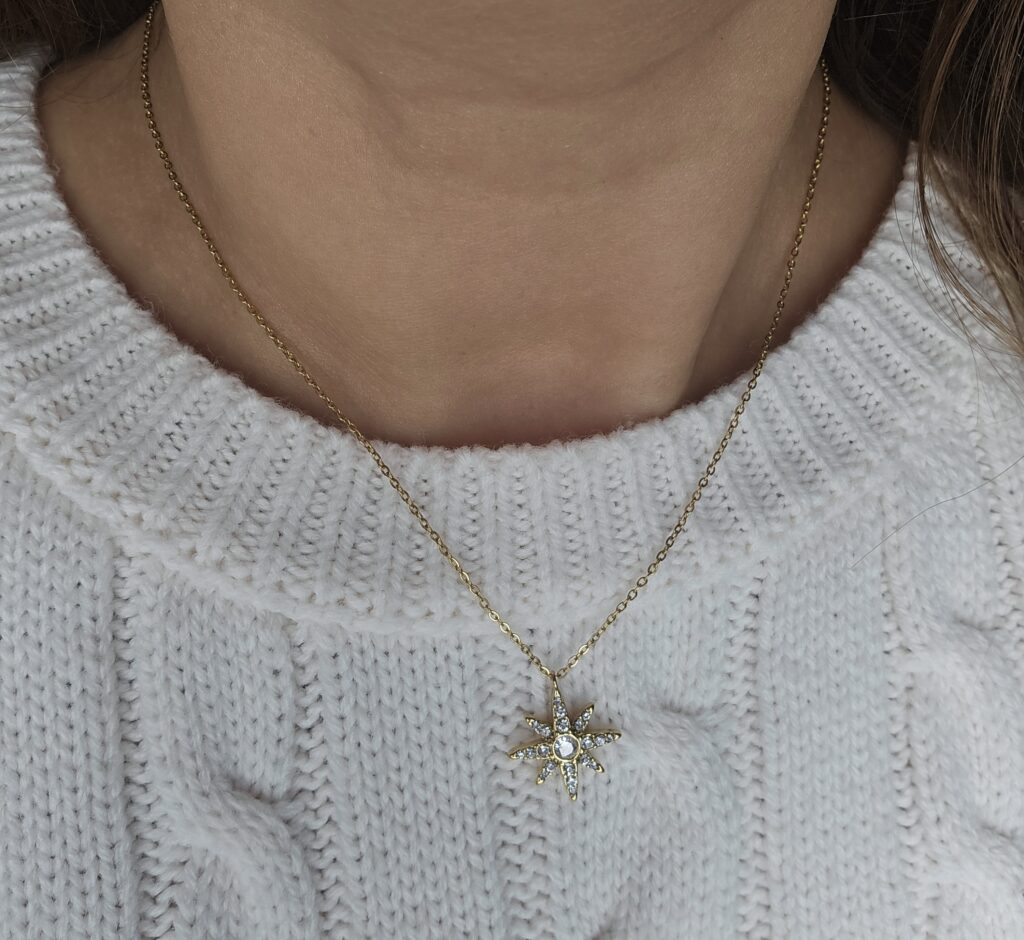 Collier Etoile Céleste