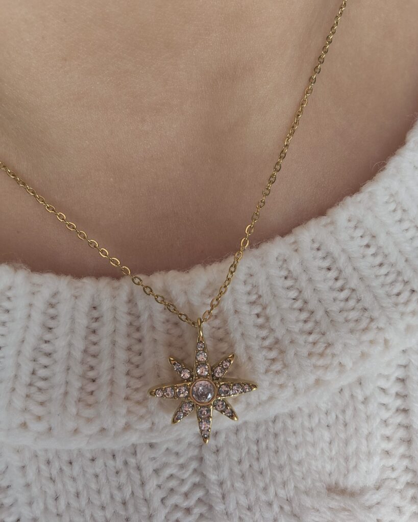 Collier Etoile Céleste