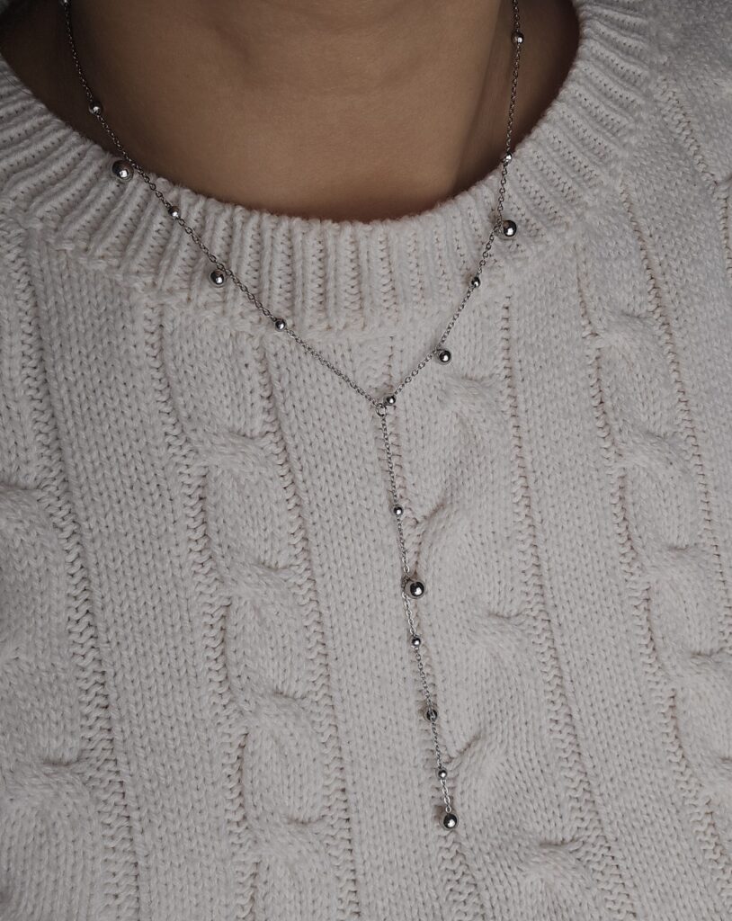 Collier Naelya - Cascade de perles