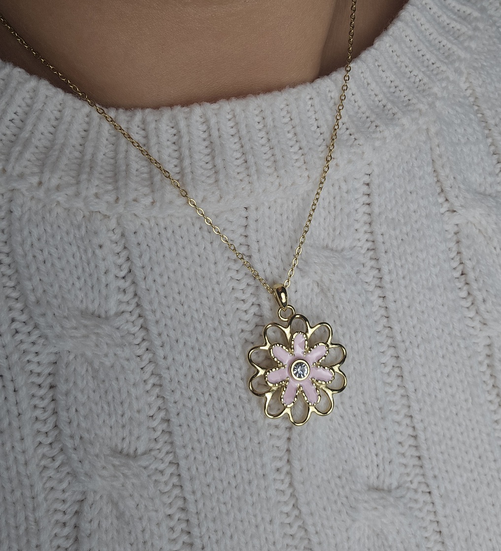 Collier Fleur Rosalie