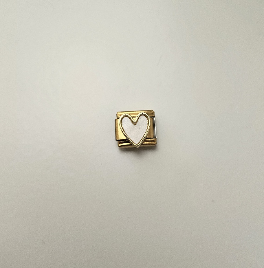 Charme Coeur Nacré