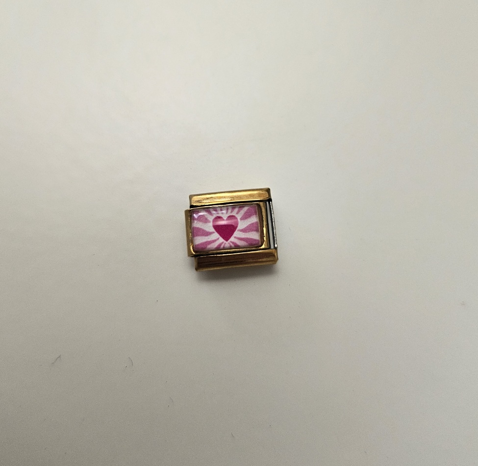 Charme Cœur Pop Rose