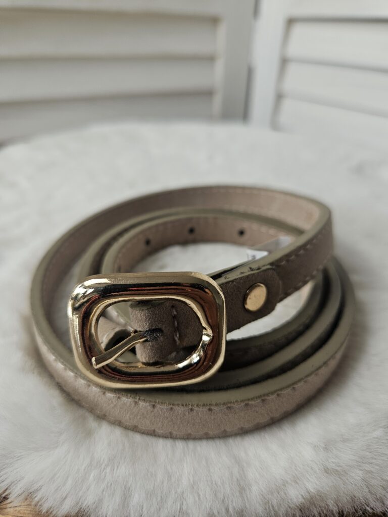 Ceinture Nélia - Boucle dorée