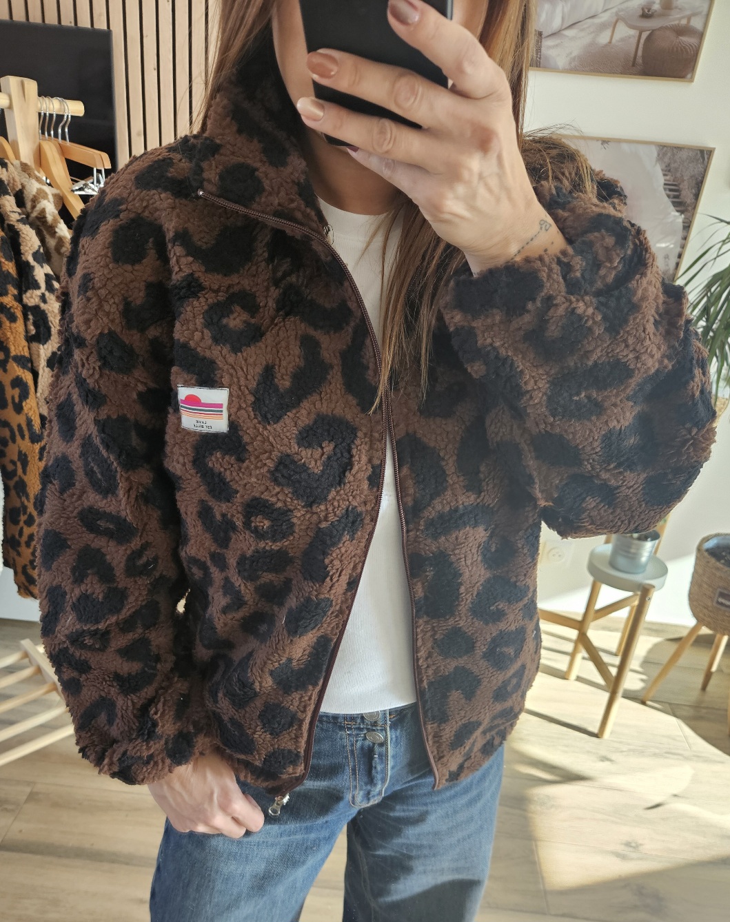 Veste Polaire Lisa - Léopard