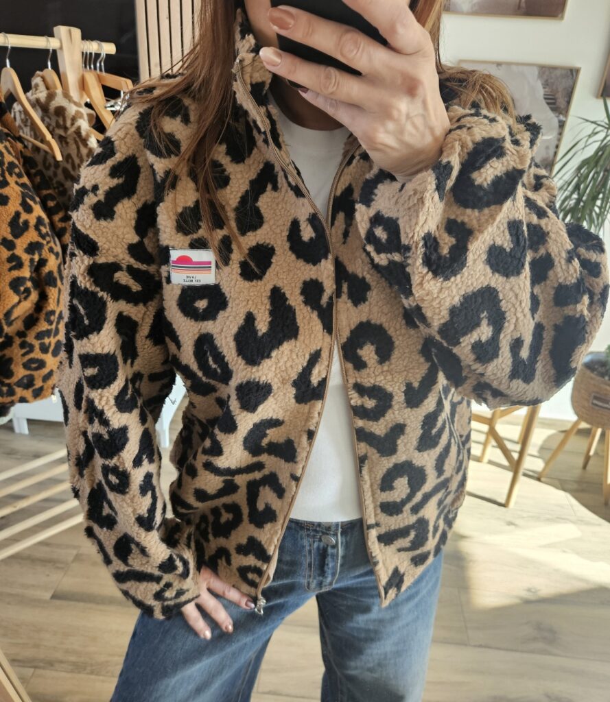 Veste Polaire Léanne - Léopard