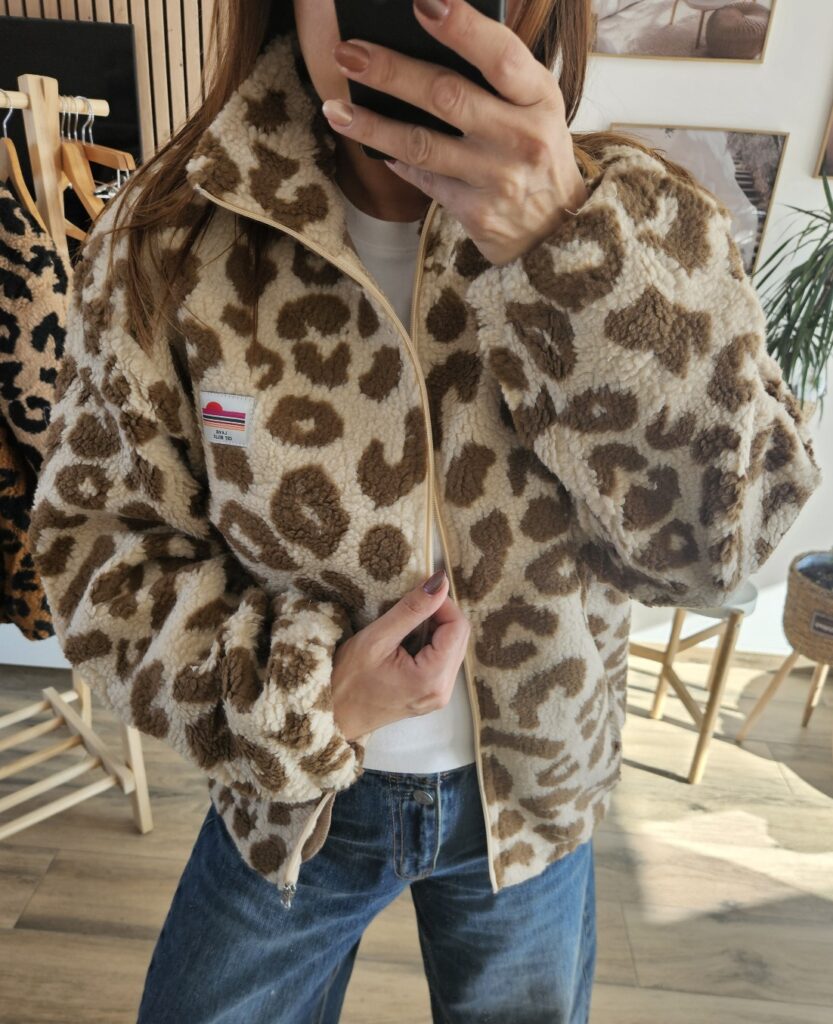 Veste Polaire Louise - Léopard