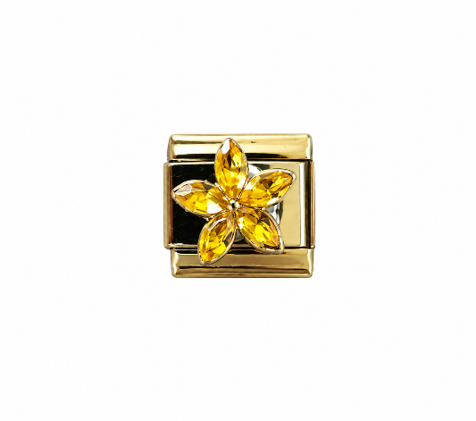 Charm Fleur Dorée 🌼✨
